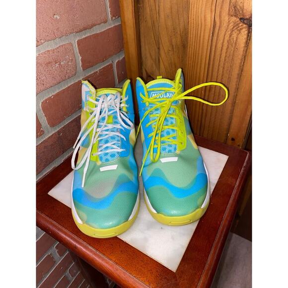 Moolah Phantom 1 Blu/Grn Sneakers Women’s Size: 9.5 #213001006 - Picture 4 of 9